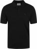 Scotch and Soda T shirts Essentials Organic cotton pique polo Zwart online kopen