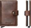 Secrid Miniwallet Portemonnee brown Vintage leather Dames portemonnee online kopen