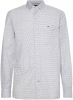 Tommy Hilfiger regular fit overhemd van biologisch katoen white/carbon navy online kopen