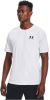 Under Armour Herenshirt Sportstyle Left Chest met korte mouwen Wit/Zwart online kopen