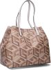 Guess Taupe Shopper Vikky Large Tote online kopen