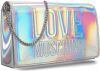 Love Moschino Gouden Schoudertas Evening Logo Embos 4062 online kopen