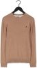 Scotch & Soda Pullover classic crew neck camel melange(165322 0760 ) online kopen