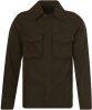 Scotch & Soda Regular fit overshirt in wolblend met klepzakken online kopen