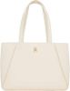 Tommy Hilfiger Witte Shopper Th Casual Tote online kopen