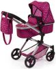 Bayer Combi poppenwagen Vario, bordeaux inclusief luiertas online kopen