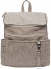 Little Company Luiertas Rugzak Lisbon Braided Taupe online kopen
