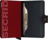 Secrid Miniwallet Wallet Matte black & red Dames portemonnee online kopen