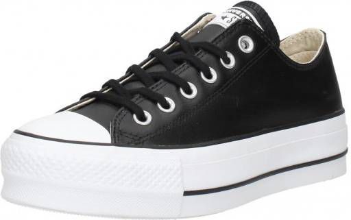 Converse Chuck Taylor All Star Ox Lift Sneakers met gestapelde zool in zwart  - Tassenshoponline.nl