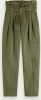 Scotch & Soda Groene Cargobroeken 171335 22 fwgm c80 online kopen