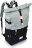 Sandqvist Bernt Backpack multi dew green/night grey backpack online kopen