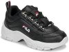 Fila Strada low 1010781.25y shoes , Zwart, Dames online kopen