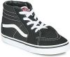 Vans Sk8 Hi Baby Schoenen Black Leer online kopen