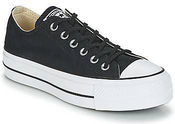 Converse Chuck Taylor All Star Ox Lift Sneakers met gestapelde zool in zwart  - Tassenshoponline.nl