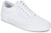 Vans Old Skool Heren Schoenen White Textil, Leer online kopen