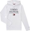 Tommy Hilfiger hoodie van biologisch katoen wit online kopen