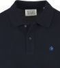 Scotch and Soda T shirts Essentials Organic cotton pique polo Blauw online kopen