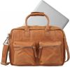 Cowboysbag The College Bag 15.6 inch Schooltas Bruin online kopen