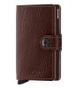 Secrid Miniwallet Portemonnee Veg espresso brown Dames portemonnee online kopen