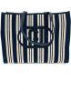 Liu Jo Lucente Tote handtas L stripes navy midnight online kopen