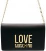 Moschino Shoulder bag in Bs22M49 Jc4127 eco leather bag , Zwart, Dames online kopen
