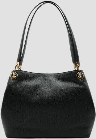 Michael Kors Lillie Large Chain Shoulder Tote Zwart