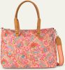 Oilily Charly Carry All Ruby peach amber Damestas online kopen