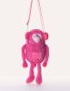 Oilily Monkey Shoulder Bag fuchsia Kindertas online kopen