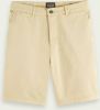 Scotch & Soda Stuart garment dye pima cotton short sand(171593 0137 ) online kopen
