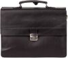 Burkely Schoudertas Vintage Dean Briefcase Zwart online kopen