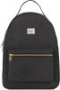 Herschel Supply Co. Nova Mid Volume Rugzak black crosshatch Laptoprugzak online kopen