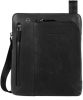 Piquadro Black Square Crossbody Bag iPad Air/Pro Black online kopen