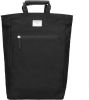 Sandqvist Tony Backpack black with black leather backpack online kopen