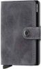 Secrid Miniwallet Portemonnee Vintage grey/black Dames portemonnee online kopen