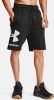Under Armour Herenshorts Rival Fleece Big Logo Zwart/Onyx Wit online kopen