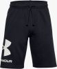 Under Armour Herenshorts Rival Fleece Big Logo Zwart/Onyx Wit online kopen