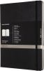 Moleskine notitieboek professional, ft 19 x 25 cm, gelijnd, harde cover, 189 blad, zwart online kopen
