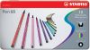 Stabilo Pen 68 viltstift, metalen doos van 10 stiften in geassorteerde kleuren online kopen