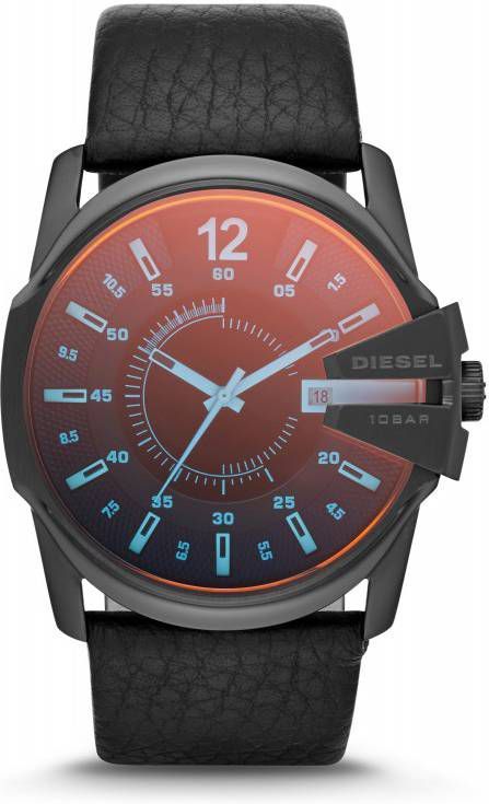 Diesel horloge Master Chief DZ1657 antraciet - Tassenshoponline.nl
