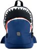 Pick & Pack Dagrugzak Shark Shape Backpack M 13 Inch Blauw online kopen