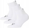 Puma Tripack Calcetines Blancos Tobilleros Logo , Wit, Dames online kopen