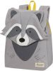 Samsonite Dagrugzak Happy Sammies Eco Backpack S+ Raccoon Remy Grijs online kopen