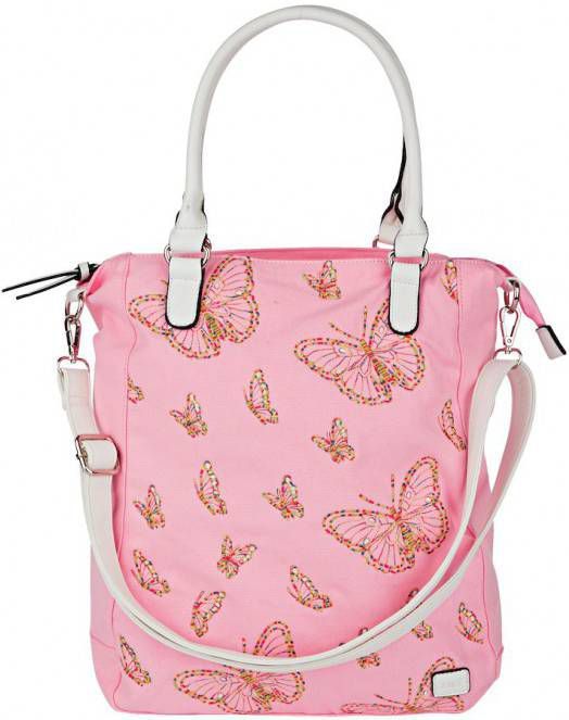 Shopper BERNARDO BOSSI roze