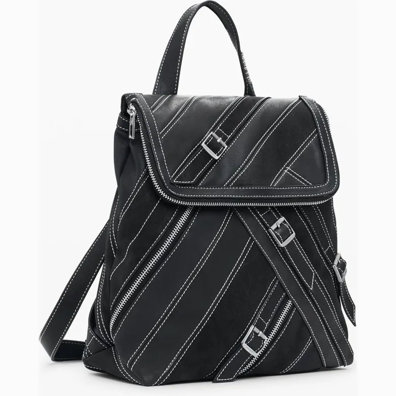 Desigual Fibonacci Hampton mini rugzak zwart, foto 3
