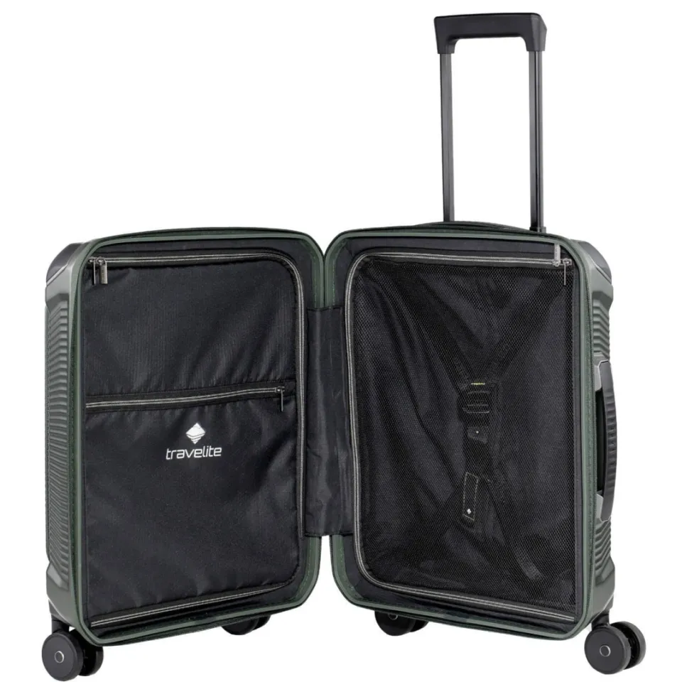 Travelite Millennium S+ handbagagekoffer groen, foto 2