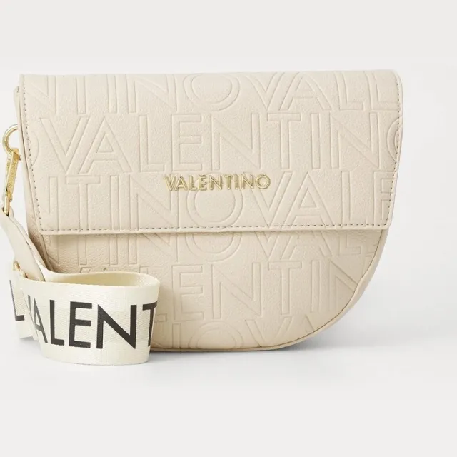 Valentino Bags Pansy schoudertas ecru multicolour