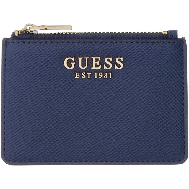 Guess Portemonnee Guess Patsie Slg Credit Card Case Blauw