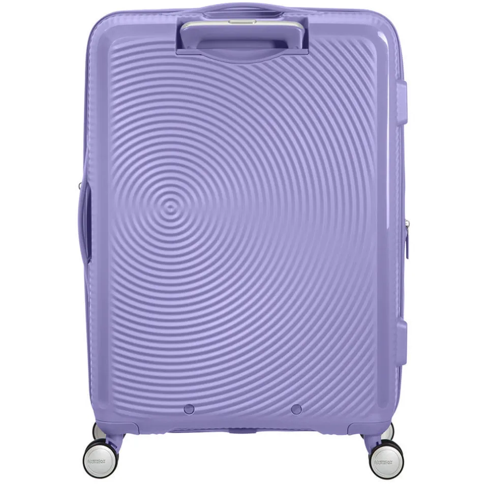American Tourister Soundbox Spinner 77 reiskoffer lila, foto 3