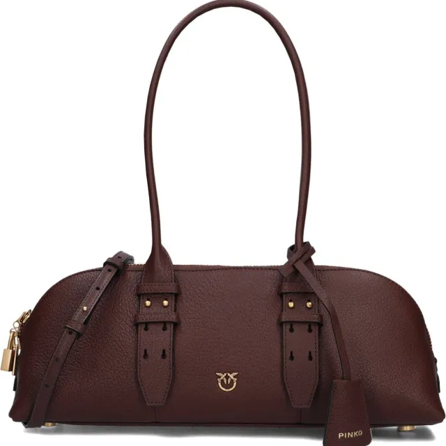 Pinko Handtassen Bowling Horizontal Big Sheep Bordeaux - One size