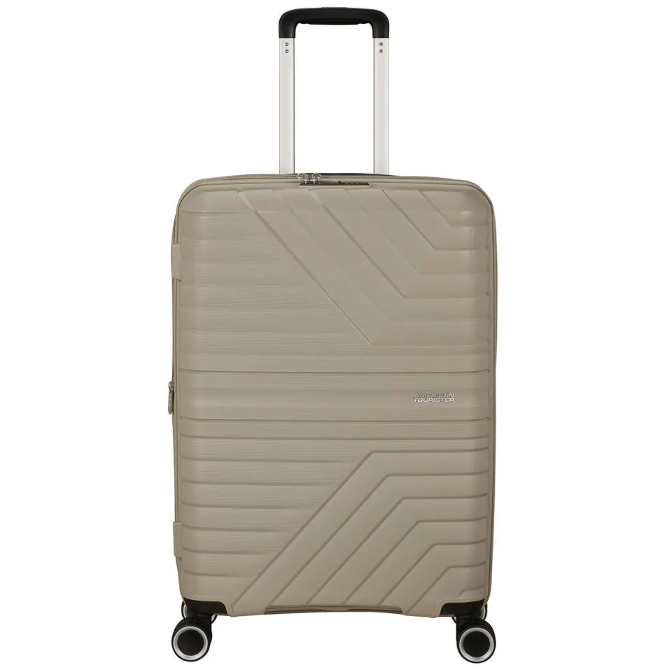 American Tourister Flytwist 67 trolley zand, foto 3